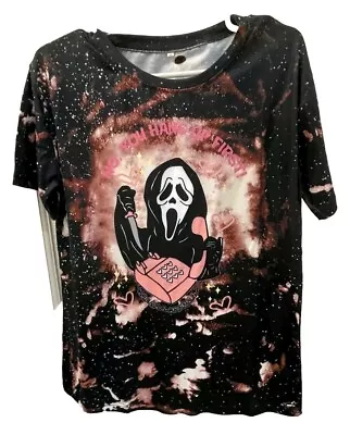 Buy No You Hang Up T-Shirt, Ghost Face Halloween  Funny Tee Scream Movie Size Med. • 11.05£