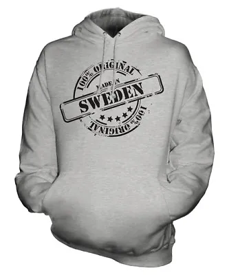 Buy Made In Sweden Unisex Hoodie Mens Womens Ladies Gift Christmas Birthday 50th • 32£