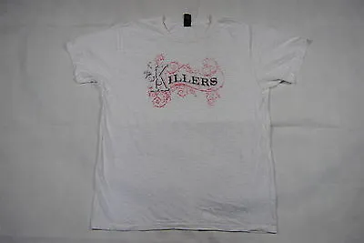 Buy The Killers Decorative Logo Vintage Soft T Shirt Xl New Official Band Hot Fuss • 9.99£
