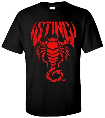 Buy STING Red Scorpion T-shirt - XS-XXXL - AEW ALL ELITE WRESTLING WCW • 16.99£