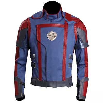 Buy Guardians Of The Galaxy Vol 3 Star Lord Blue Chris Pratt Cotton Jacket • 79.99£