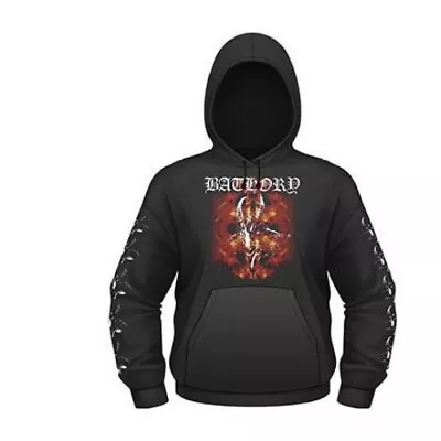 Buy Bathory Fire Goat Hoodie Hooded Sweatshirt Size Small Metal Rock Thrash Death • 20.90£