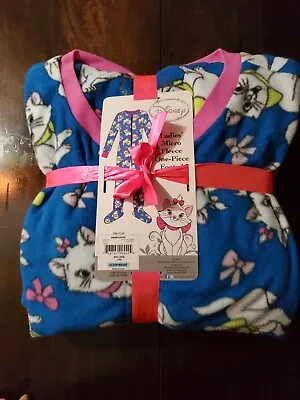 Buy Disney Aristocats MARIE Cat Kitten Adult Fleece One Piece Footed Pajama 2XL NEW! • 28.41£
