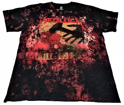 Buy METALLICA Official Band T Shirt (M) Kill 'Em All Size M All Over Graphic Print • 26.79£
