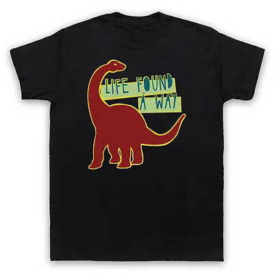 Buy Jurassic Park Life Found A Way Unofficial Apatosaurus Mens & Womens T-shirt • 17.99£