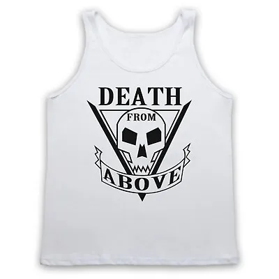 Buy Death From Above Unofficial Starship Troopers Tattoo Adults Vest Tank Top • 18.99£