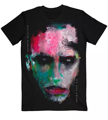 Buy Marilyn Manson We Are Chaos Cover Official Tee T-Shirt Mens Unisex • 17.13£