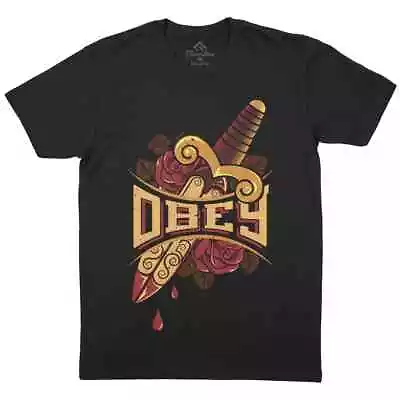 Buy Obey Mens T-Shirt New World Order Law Resistance Freedom Justice P986 • 10.99£
