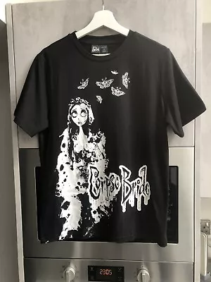 Buy Corpse Bride Tim Burtons Black Gothic Style T Shirt Size Women’s Small • 6£