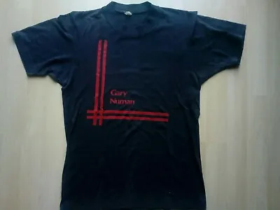 Buy Gary Numan Teletour T Shirt 1980 Size M Official Merchandise Highly Collectable • 99£