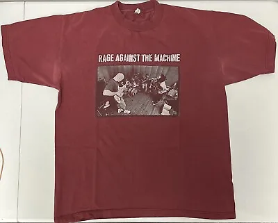 Buy Rage Against The Machine 1997 North American Tour Size XL T-Shirt  • 96.38£