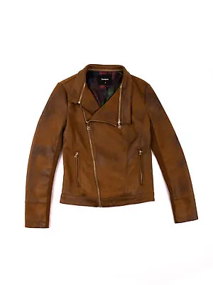 Buy Desigual Classic Biker Style Short Jacket • 47.99£