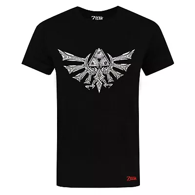 Buy Legend Of Zelda Mens Logo Short-Sleeved T-Shirt • 14.67£