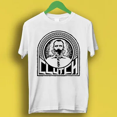 Buy Clutch Burning Beard Hard Rock Metal Retro Cool Gift Tee T Shirt P1919 • 7.35£
