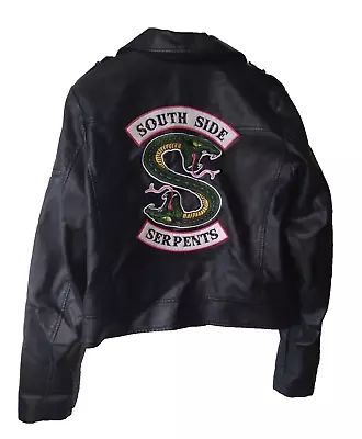 Buy Riverdale Southside Serpents Faux Leather Jacket Size XL - See Full Description • 41.49£