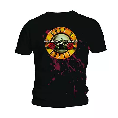 Buy Men Guns N Roses Bullet Logo Slash Axl Rose Licensed Tee T-Shirt Men • 15.99£
