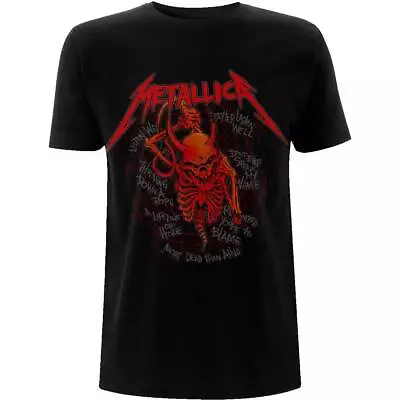 Buy Metallica Skull Screaming Red 72 Seasons Official Tee T-Shirt Mens • 17.13£