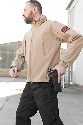 Buy Niton Tactical Soft Shell Jacket - Sand - Airsoft/Desert/Great Value • 19.99£