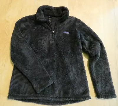 Buy Patagonia Women's Sherpa Fleece Pullover  Sweater Jacket Large Gray SOFT NICE! • 22.84£