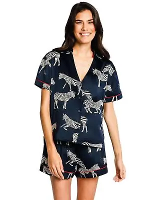 Buy Chelsea Peers Pyjama Set Short Length Cute Womens Nightwear CWNOS17RZBA  • 32£