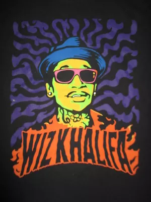 Buy American Rapper WIZ KHALIFA (XL) T-Shirt • 28.82£