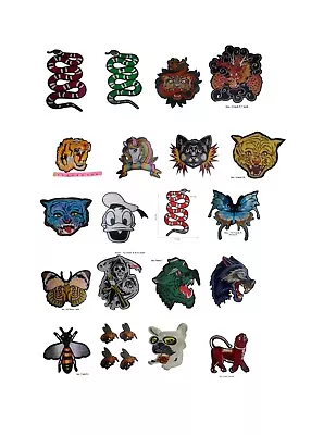 Buy Designer Style Iron Sew On Patches Fashion Embroidered With Single Shipping Cost • 3.59£