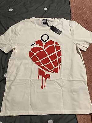 Buy Green Day American Idiotheart Grenade T Shirt Xl • 16.50£