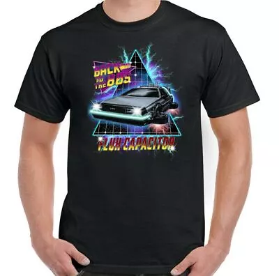 Buy Flux Capacitor T-Shirt Back To The Future Mens Funny Retro 80's Movie DMC Car • 10.99£