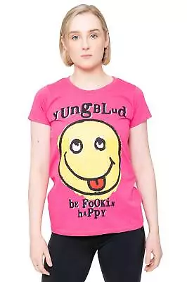 Buy Yungblud Raver Smile Skinny T Shirt • 15.93£