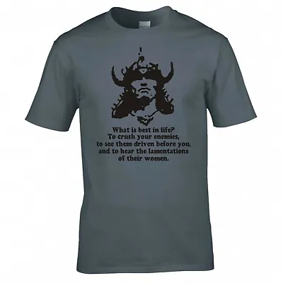 Buy Inspired By Conan The Barbarian 1982  What Is Best In Life?  T-shirt • 12.99£