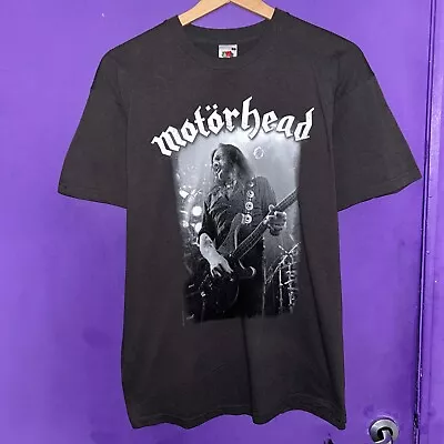 Buy Motörhead Graphic Band T-Shirt Dark Grey Size Medium 2007 Lemmy Explicit Slogan • 40£