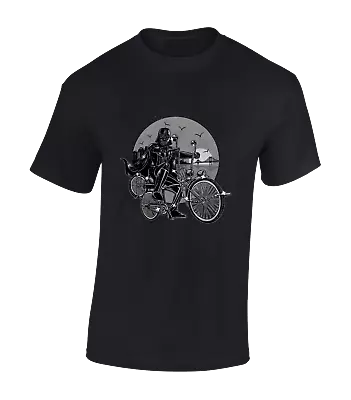 Buy Darth Low Rider Mens T Shirt Star Trooper Storm Wars Jedi Bicycle Funny Top • 8.99£