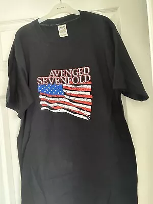 Buy Vintage Avenged Sevenfold A7X T-shirt (L) • 25£