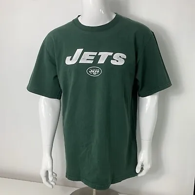 Buy NFL American Football League Green New York Jets Gents Sports Top • 10.33£