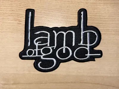 Buy 9 X 7  Lamb Of God Music Band Patch Sew/Iron On Embroidered Badge Jacket Jeans • 2.49£