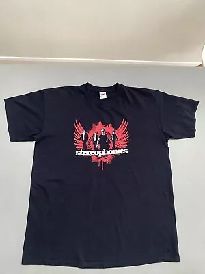 Buy Stereophonics Tour T-shirt 2008 Black Size XL • 18£