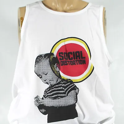 Buy Social Distortion Hardcore Punk Rock T-shirt Sleeveless Vest Top Unisex S-2XL • 14.99£