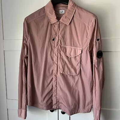 Buy C.P.  Company Chrome-R Overshirt Pink Medium • 160£