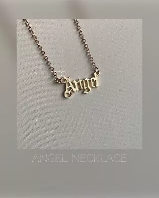 Buy Necklace Unisex Angel Jewellery Women Girl Boy Teen Uk Dress Fashion Cool • 3.89£