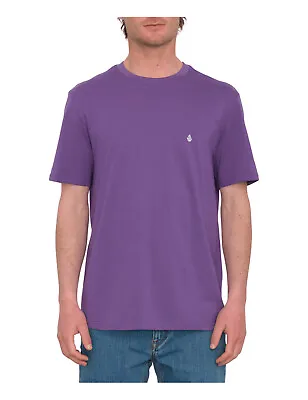 Buy Volcom Stone Blanks Short Sleeve T-Shirt Deep Purple Men • 22.50£