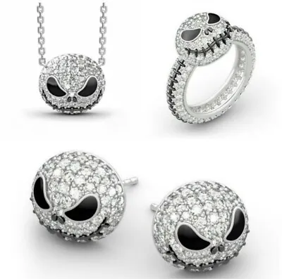 Buy Halloween Ghost Witch Pumpkin Necklace Earring Festival Jewellery Scary Smile  • 3.49£