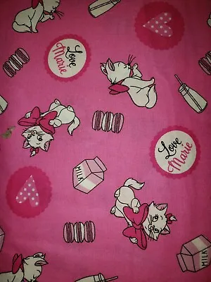 Buy Disney Movie Aristocats MARIE 100% Cotton Fabric 44  Wide×BTY, Springs Creative. • 8.50£