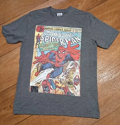 Buy Rare Marvel Official Spiderman 1978 Pollard Comic T-shirt Uk Small Immaculate • 24.99£