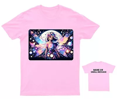 Buy Galactic Fairy Enchanted Kids T-Shirt, Cosmic Pixie Stardust Tee For Boys And Gi • 9.95£