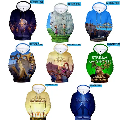 Buy Riverdance The Animated Adventure 3D Hoodies Adult Kids Sweatshirt Jacket Coat • 20.39£