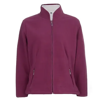 Buy Bronte Women Ladies Bonded Fleece Jacket Casual Top Soft Anti Pill Polar Polo • 18.99£