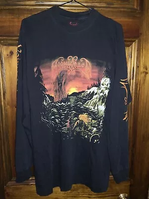 Buy Moonsorrow Voimasta Ja Kunniasta Longsleeve Rare Band Shirt Viking Metal Size M • 16.99£