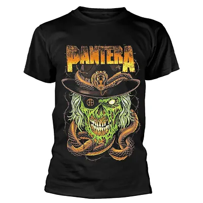 Buy Pantera Snake Skull Black T-Shirt NEW OFFICIAL • 16.29£