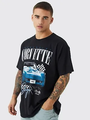Buy Corvette Stingray T Shirt Size Large Mens Oversize Chevrolet Car License • 25.99£