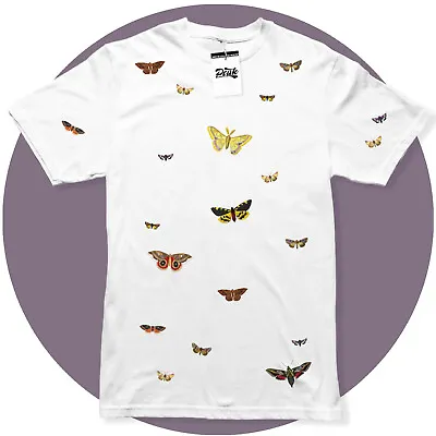 Buy Moth T-Shirt Nature Art Graphic Vintage Print Insect Hawk Unisex Mens Womens Tee • 14.99£